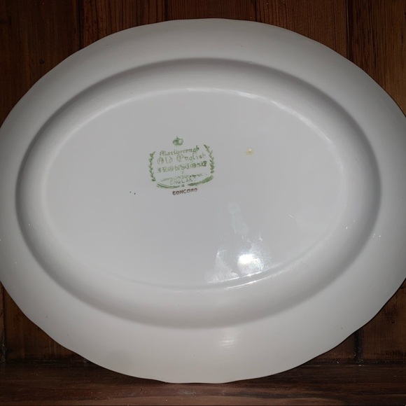 MARLBOROUGH OLD ENGLISH IRONSTONE PLATTER - Picture 2 of 2